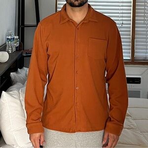 Men's Tan Shirt Jacket